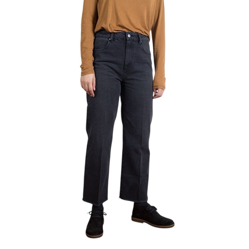 CHLOÉ STORA Janis 591 High Waist Wide Leg Crop Jeans